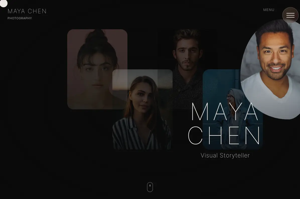 Maya Chen Photography website preview